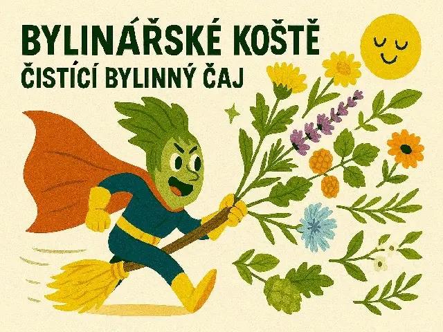 OK čistící koště běží